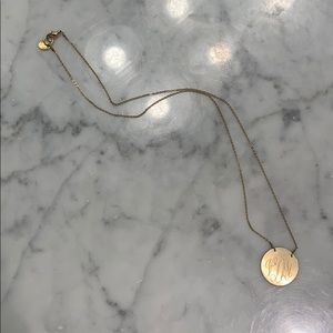 Danielle Stevens monogram necklace